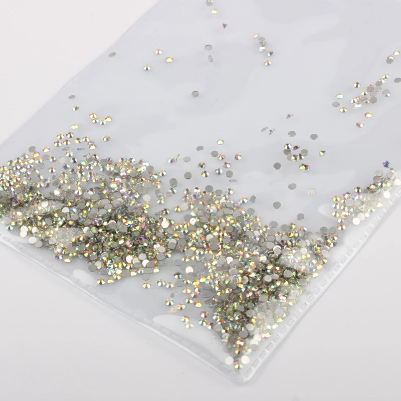 Glass Bags Garment Nail Art Time-limited Hot Sale Nail Art Rhinestone Ss4-ss20 Crystalab Non-hotfix Stones Free Shipping