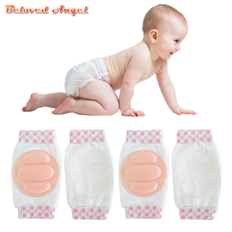 2019 Harnesses & Leashes Baby Knee Pad Kids Safety Crawling Elbow Cushion Infant Toddlers Knee Support Protector Baby Kneecap