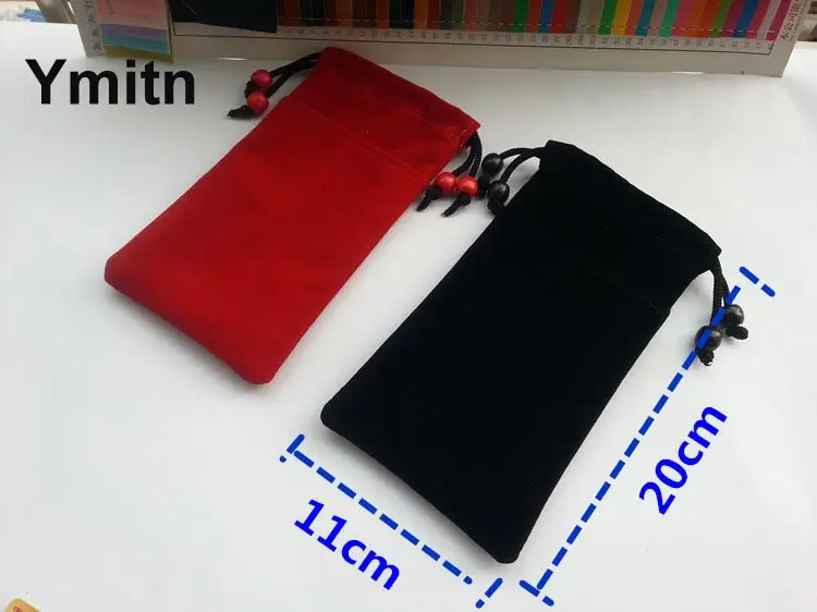 100pcs 5.5'' Ymitn Signal Blocker Canvas Pouch RFID Tracking&Bugging Privacy Protector High radiation phone Case for iphone