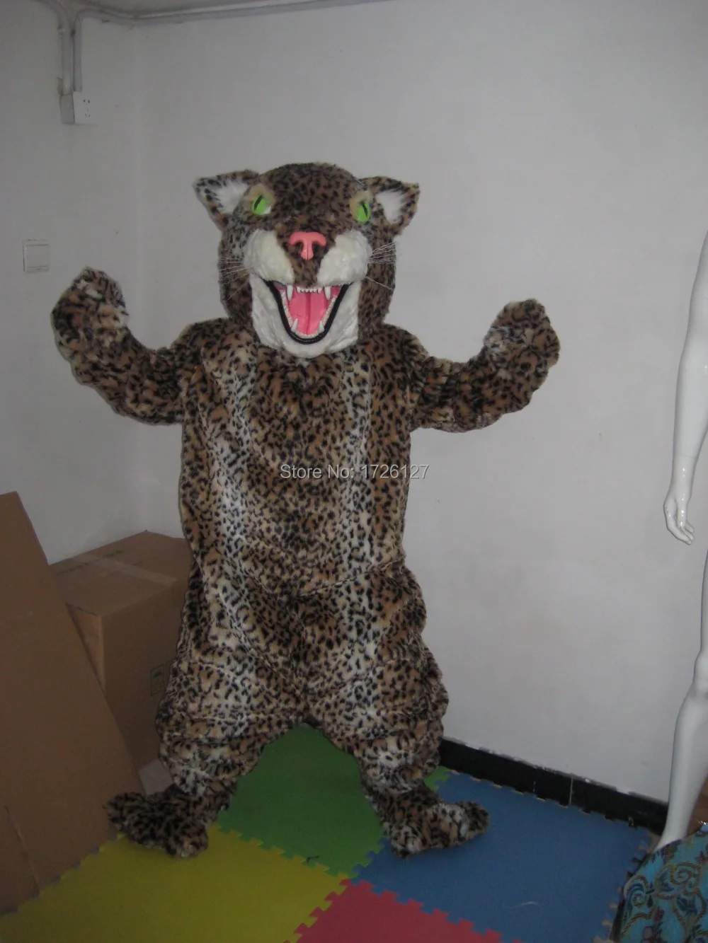 

mascot leopard jaguar cougar mascot panther costume custom fancy costume anime cosplay kits mascotte fancy dress carnival