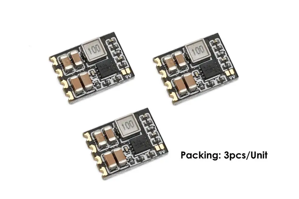 3pcs/set Matek System MICRO BEC 6-30V TO 5V/9V-ADJ Step-down Regulator for FPV RC racing drone accessories quadcopter part