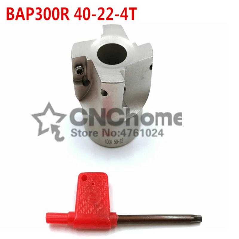 

BAP300R-40-22-4T 90 градусов прямоугольный плечевой Торцевой фрезерный резак с ЧПУ, инструменты для фрезы, карбидная вставка APMT1135