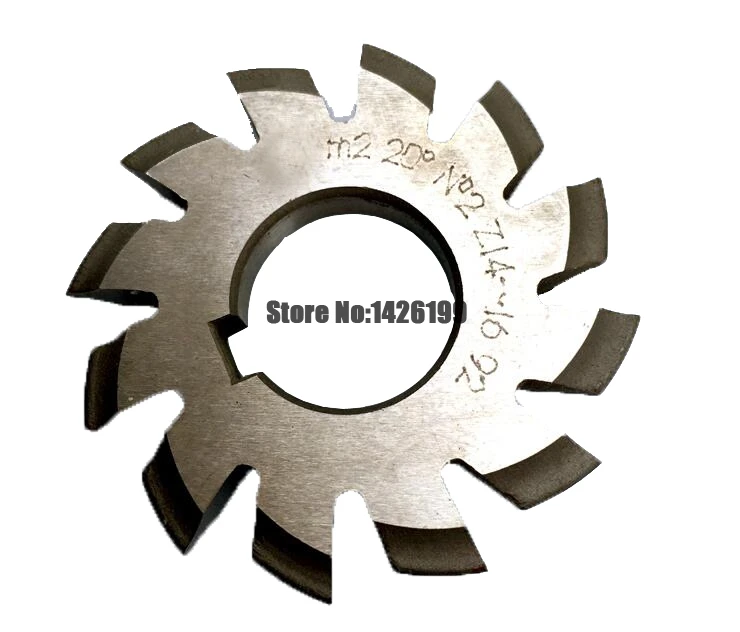 1PCS M0.5 M0.75 M1 M1.25 M1.5 M2 M2.5 M3 M4 M5-M10 Modulo PA20 gradi NO.1-NO.8 HSS fresa fresatura degli Ingranaggi gear utensili da taglio