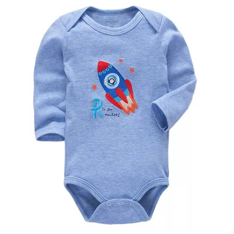 Babies Boys Long Sleeve Clothes Baby Girls Romper Newborn Toddler Infant 0-24 Months Body One Piece Rompers