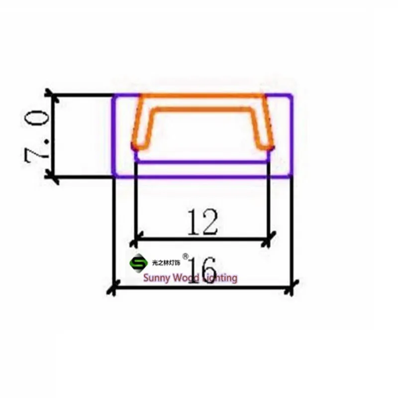 5-30Pcs/Lot 1m Aluminum Profile For Led Strip Milky Transparent Cover For 12mm 5050 With Fittings Slim Bar Light