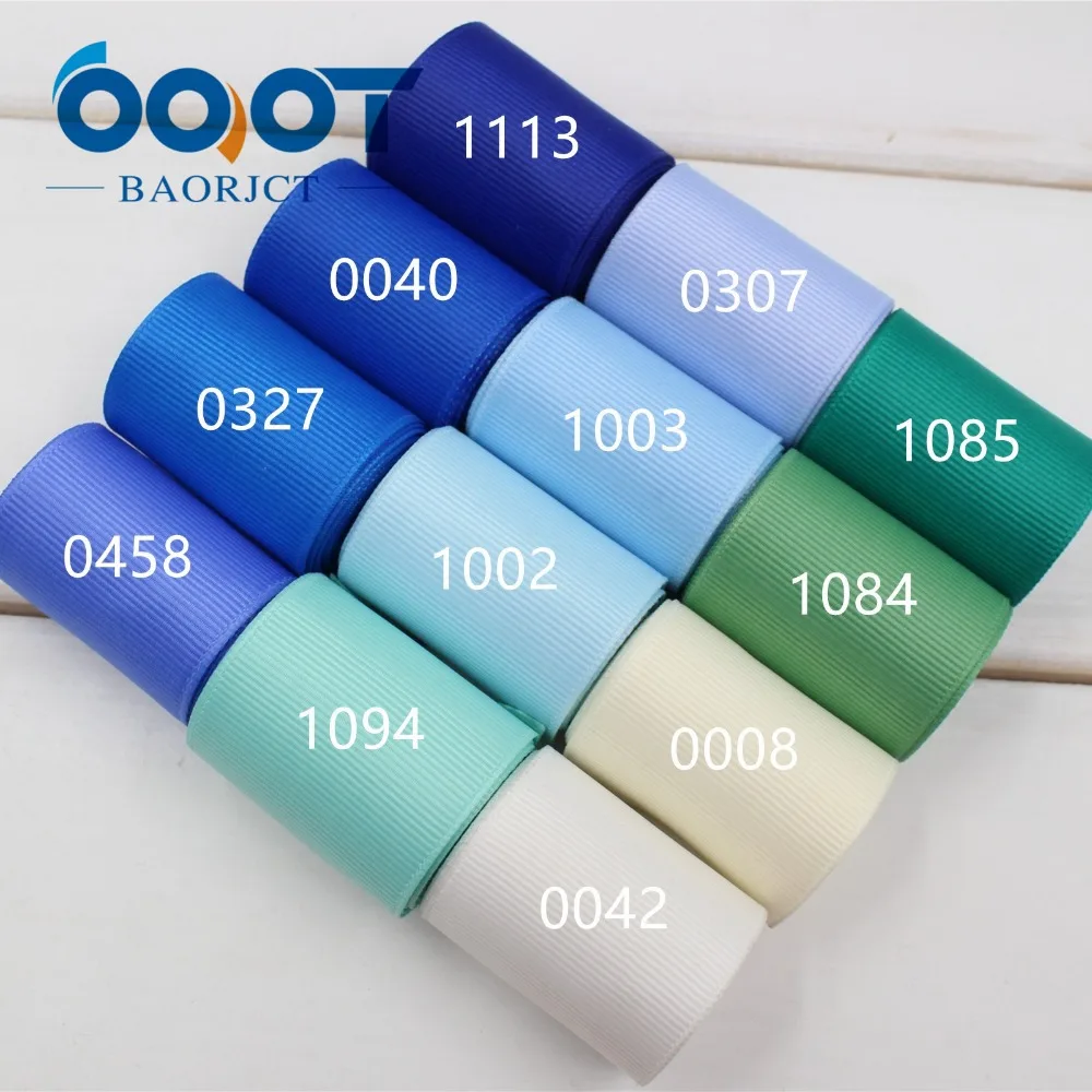 OOOT BAORJCT 173211 , 38mm nastro in gros-grain tinta unita 10 metri, accessori per abbigliamento fatti a mano fai-da-te, gioielli e accessori