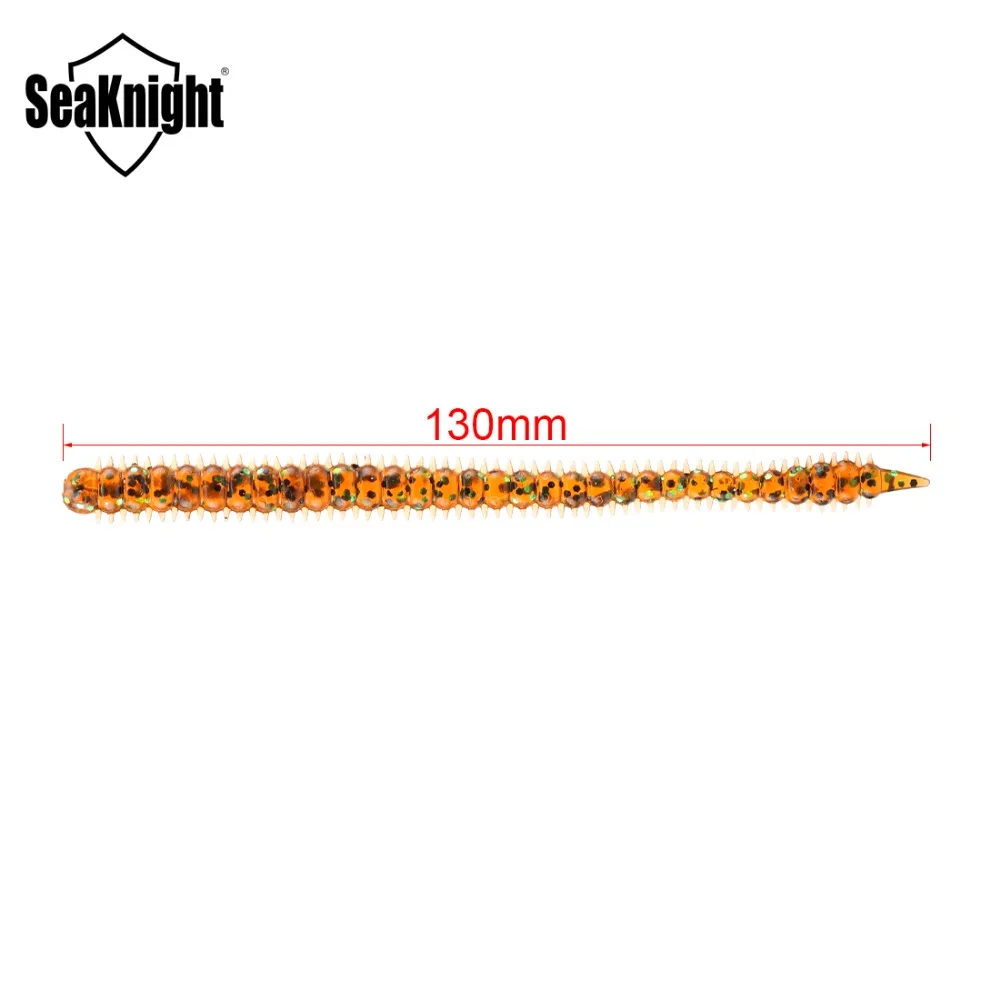 SeaKnight Soft Lure Artificial Bait Soft Fishing Lure for Lake River Fishing Saltwater Fishing 3.6g 130mm 8Pieces/Bag/Lot