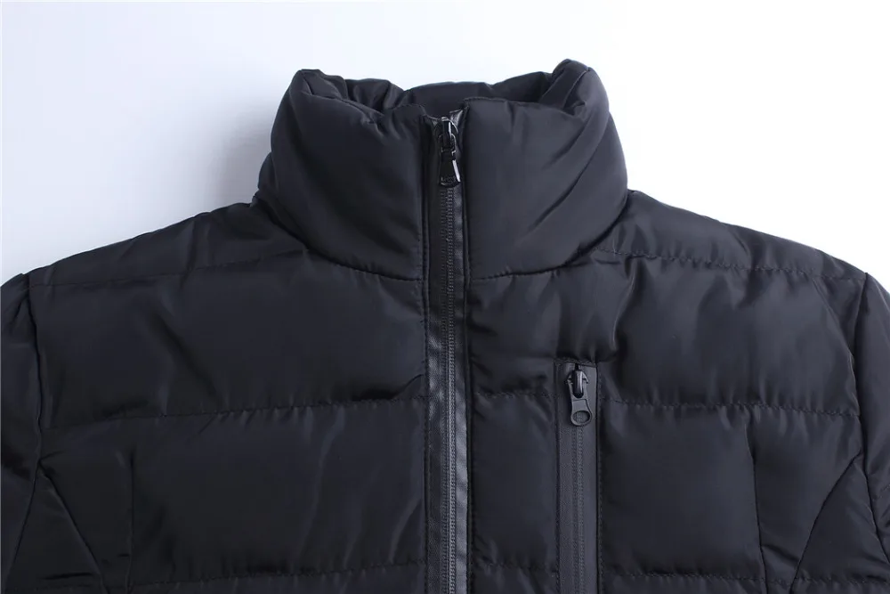 2021 Mens winter clothing Padded thick coats Male jackets Parkas black plus size M-6XL Slim fit drop shipping casual fashion