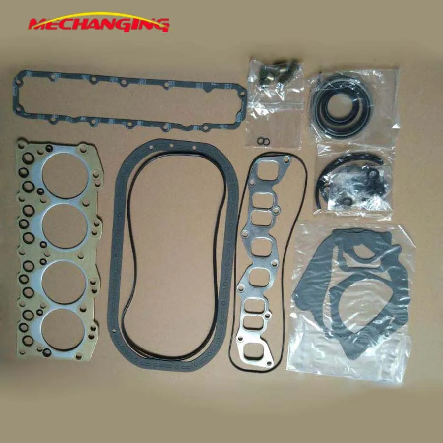 

For ISUZU ELF 250 150 Pick-up 2.4L C240 Metal Engine Parts Engine Overhaul Package Full Set Engine GASKET 5-87810-146-0 50073300