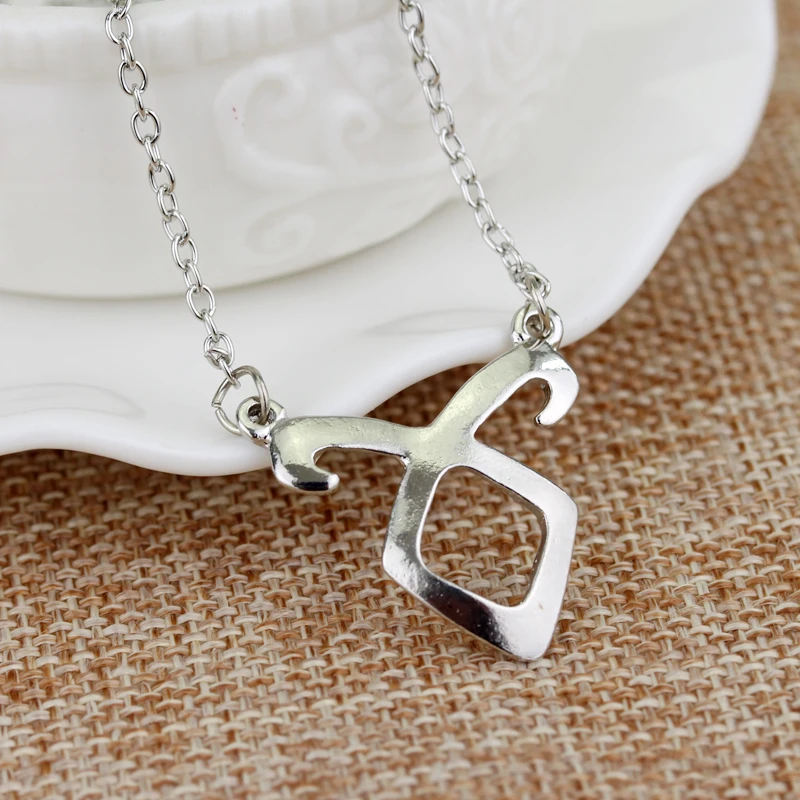 The Mortal Instruments City of Bones Pendant Necklace Vintage Angelic Power Runes Shadow Hunters Necklaces Jewelry For Men Women