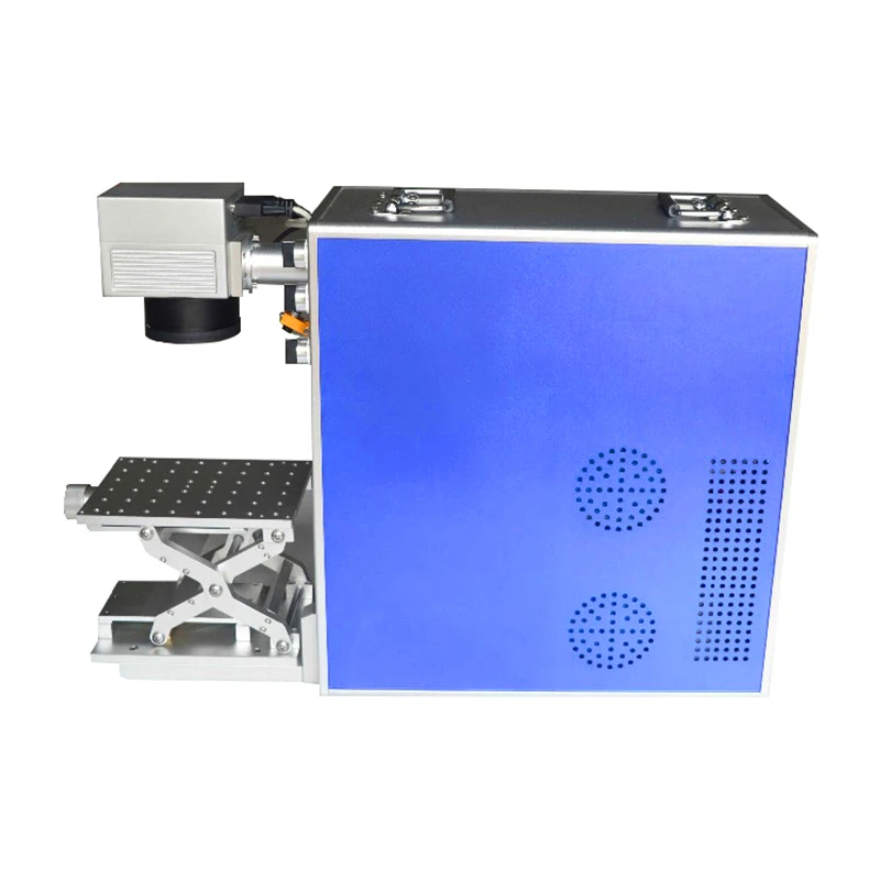 20W split stainless steel laser engraving machine fiber laser marking machine metal marking machine free shipping