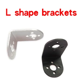 10pcs/lot Aluminum Brackets For Standard Servos And DIY Robot Arm Mechanical Robot Mount Wholesale Retail