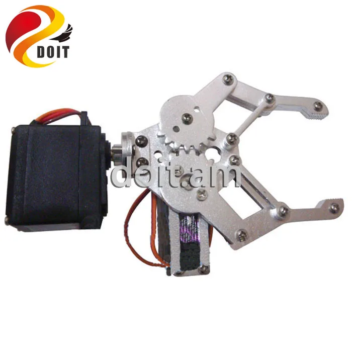 2 DOF Aluminium Robot Arm Clamp Claw Mount Kit+ Servo For Robotic Manipulator DIY RC Toy Remote Control