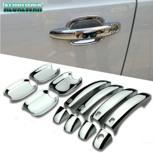 

Car-styling 4pcs ABS Modified Car Special Decorative Door Handle Door Handle Bowl Protector for Audi A4 Q5 Q3 Car Accessories