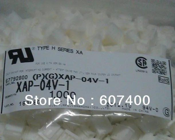 XAP-04V-1 XA CONN DISCON CRIMP STYLE 4POS HOUSING Connectors terminals housings 100% new parts