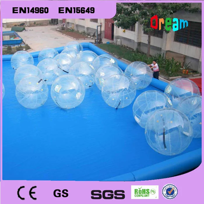 Ballon de marche gonflable en TPU pour hamster humain, ballon d'eau, ballon de football, ballon d'eau, ballon de zorbing, 2m