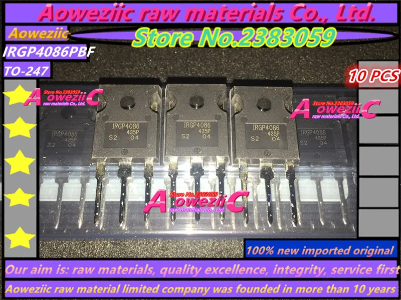 

Aoweziic 100% new imported original IRGP4086PBF IRGP4086 TO-247 FET 300V 70A