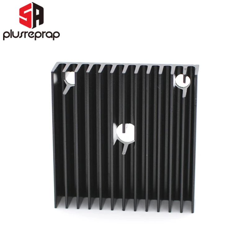 MK7 MK8 Heatsink Cooling Fan Aluminum Alloy 40mm*40mm Golden Black for MK7 MK8 Extruder 3D Printer Parts