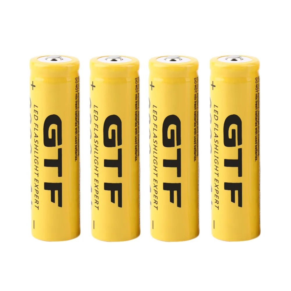 Batteria ricaricabile GTF 18650 9800mAh 3.7V 18650 batteria al litio per torcia a LED torcia giocattolo accumulatore cella banca di potere fai da te