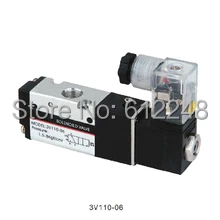 3V110-06 3/2way lead wire type Pneumatic directional Valves 1/8''