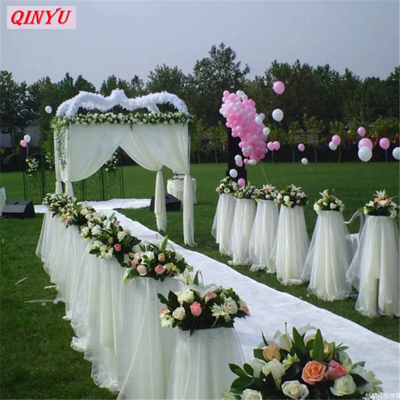 72CMX10M شير كريستال الأورجانزا تول لفة النسيج حفل زفاف عيد ميلاد DIY بها بنفسك زهرة إكليل أقواس نافذة الباب زينة 7z