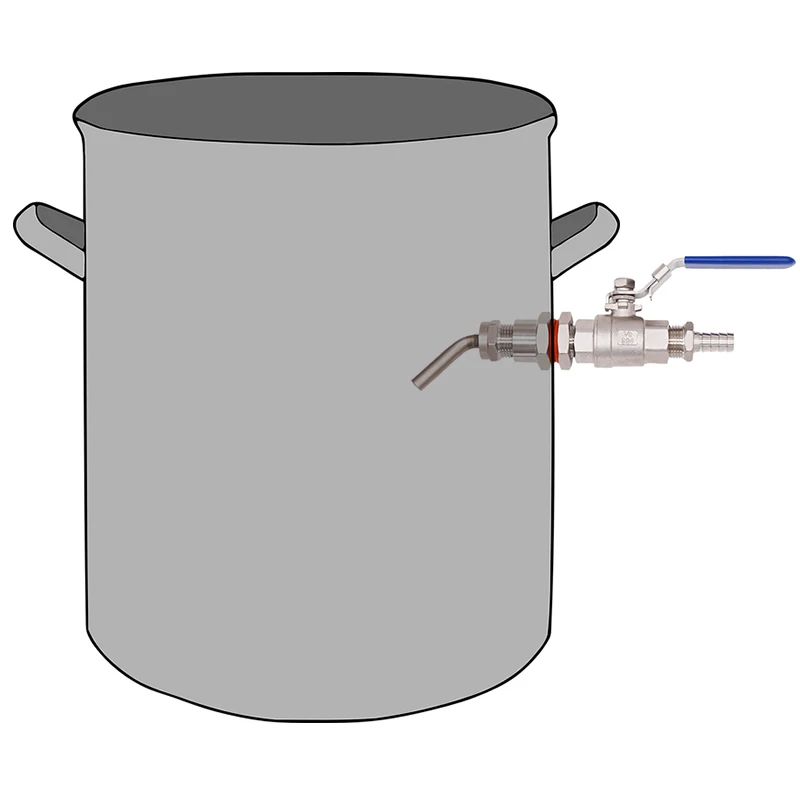 Homebrew Weldless Kettle Convert Kit w/ 3/8\