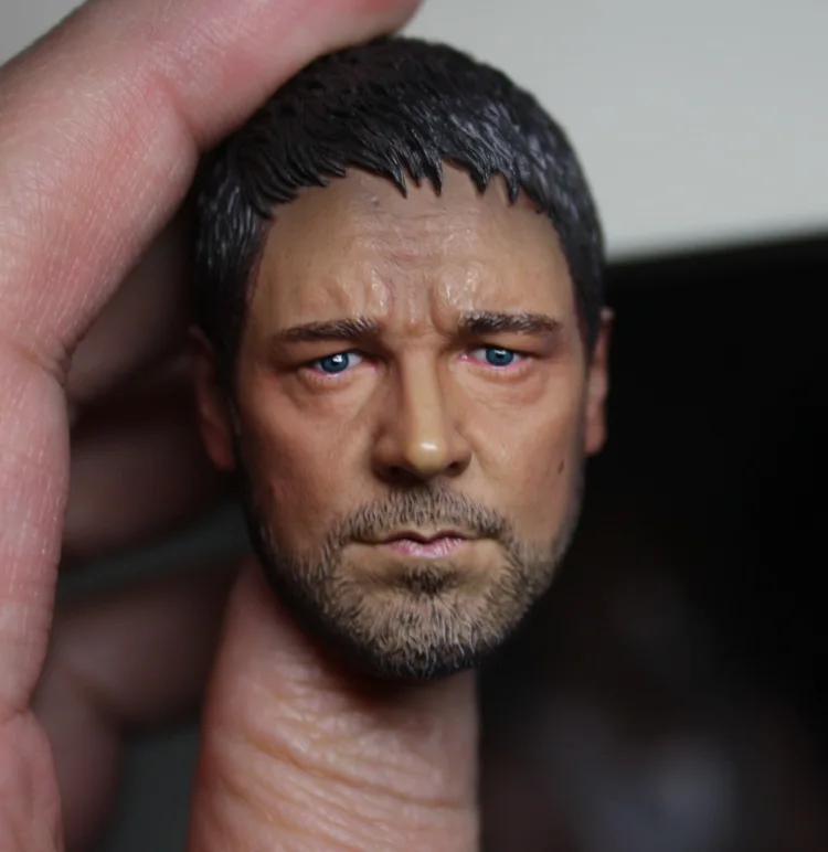 

Gladiator Russell Ira Crowe 1/6 Head Sculpt for Hot Toys Enterbay Body in stock action figure toy