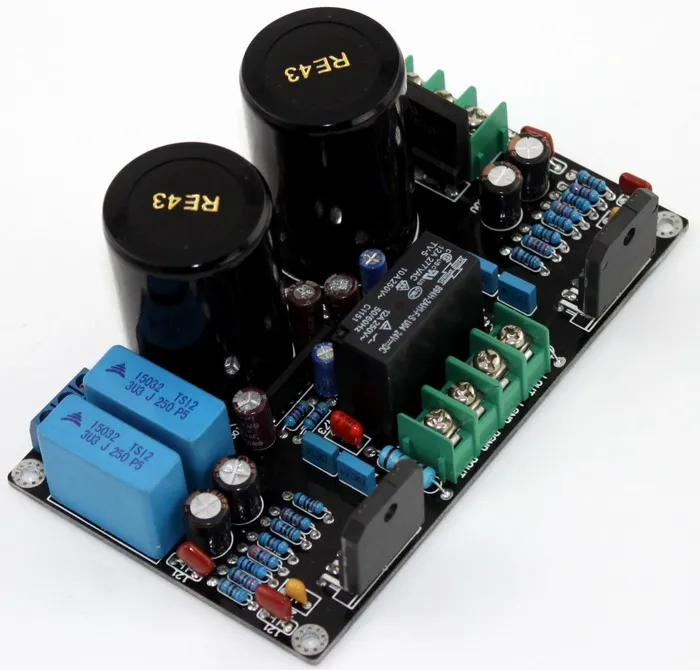 LM3886 مكبر للصوت مجلس 2.0 UPC1237 10000 فائق التوهج مع حماية اللغة مجلس 2*68W