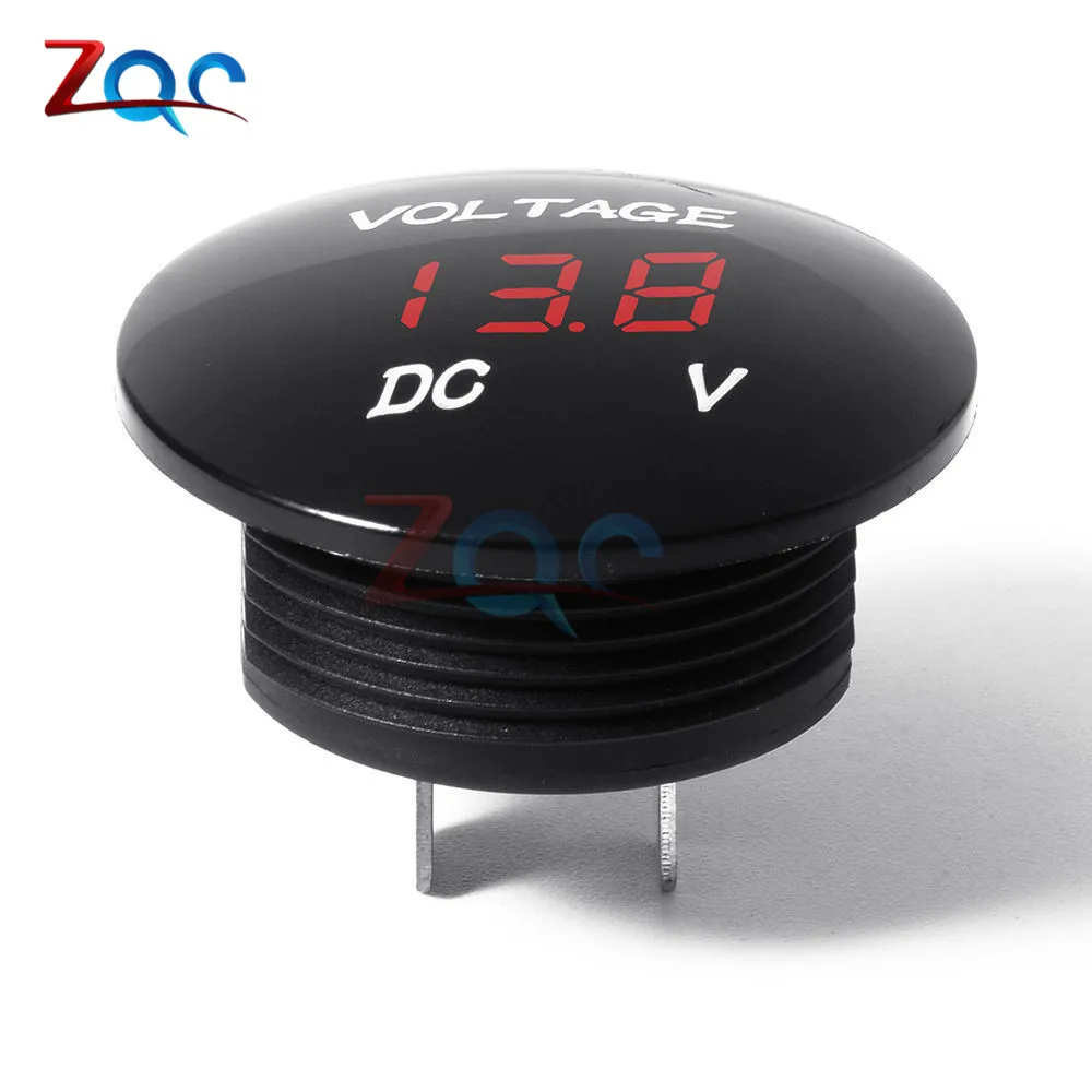 DC 5V-48V LED Digital Voltmeter Ammeter Car Motocycle Voltage Current Meter Volt Detector Tester Monitor Panel