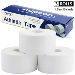 White Cotton Sport Tape 3.8cm*13.7m Adhesive Elastic Bandage Protect Muscles Relieve Pain Elastic Bandage Strain Injury Support