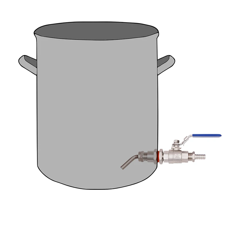 Homebrew Weldless Kettle Convert Kit w/ 3/8