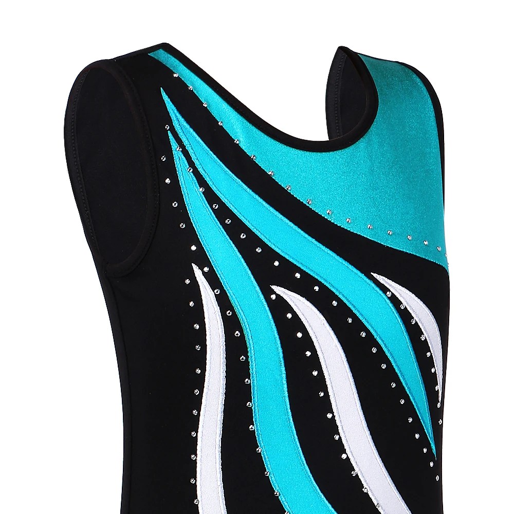 BAOHULU Toddler Teens Ballet Skate Gymnastics Leotard Girls Child Dance Costume Gymnastic Jumpsuit Athletic Acrobatics for Kids