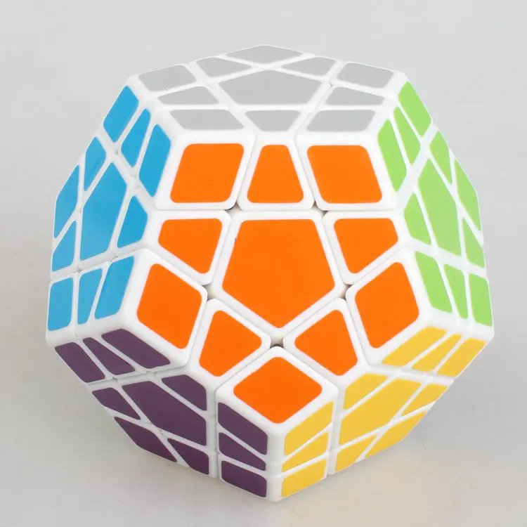 2015 NEUE Shengshou SS Megaminx Puzzle Cube Professional 5x5x5 PVC & Matte Aufkleber Cubo Magico Puzzle geschwindigkeit Klassische Spielzeug Freies Schiff