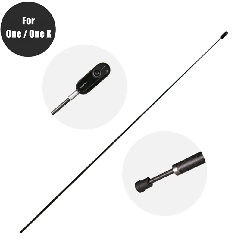 106 "ألياف الكربون يده للتمديد القطب Monopod ل Insta360 واحد X2/R GoPro بطل 9 10 ماكس 8 7 5 6 DJI oomo عمل اكسسوارات
