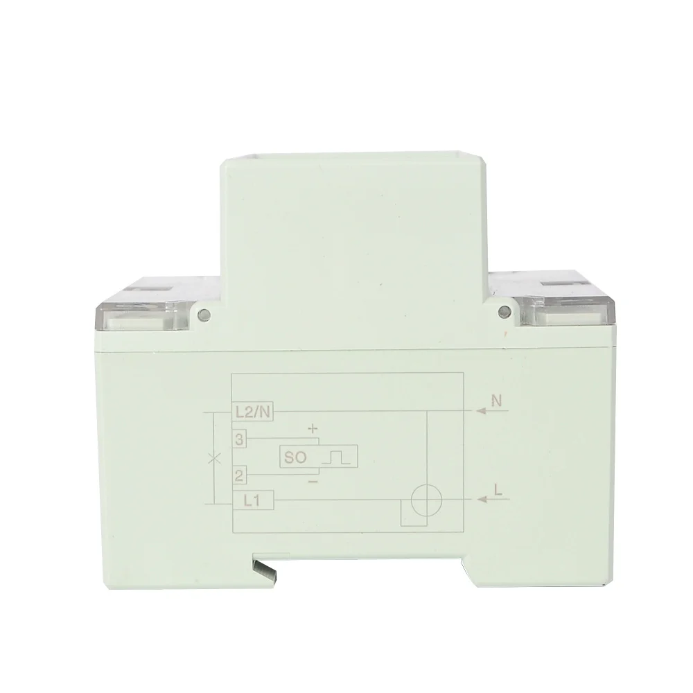 Factory Price 5(100)A 230VAC 50/60Hz Single Phase Energy Counter Meter Analog Electric Wattmeter Household Electric Din Rail