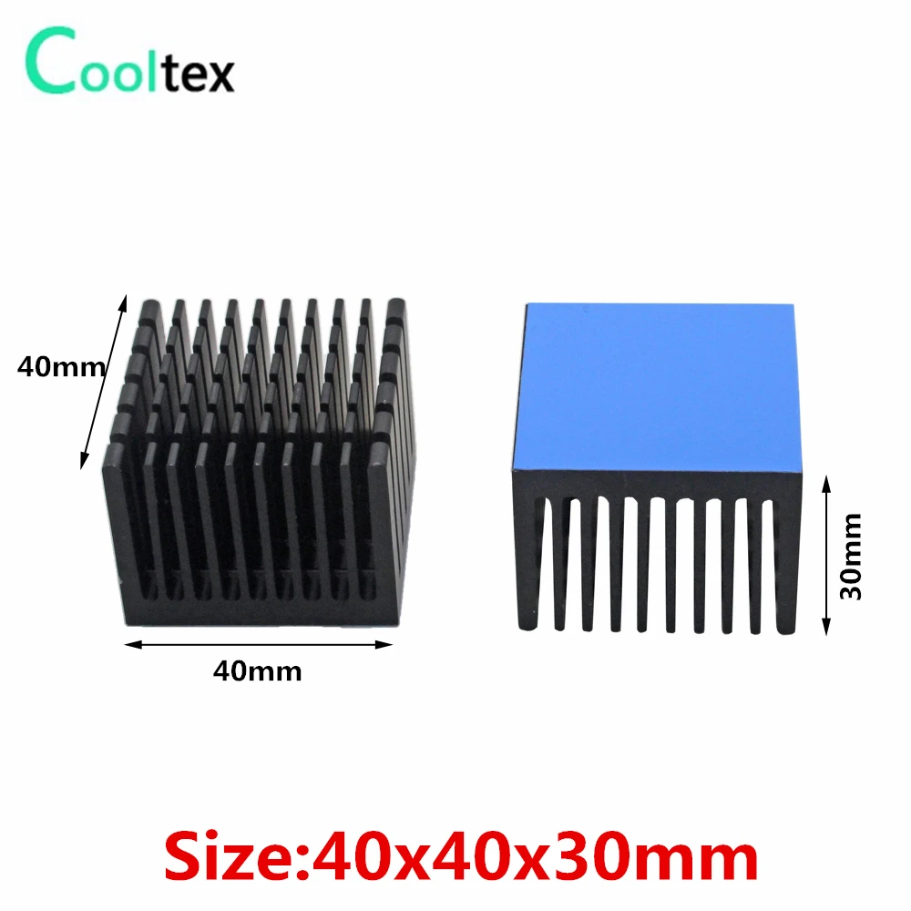 7 model Aluminum Heatsink Heat Sink Radiator Cooling cooler For Electronic Chip IC LED computer With Thermal Conductive Tape