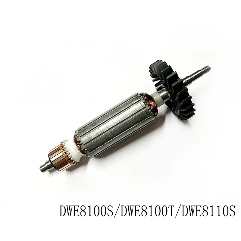 High-quality! AC 220V Drive Shaft Electric Hammer Armature Rotor for Dewalt DWE8100S/DWE8100T/DWE8110S