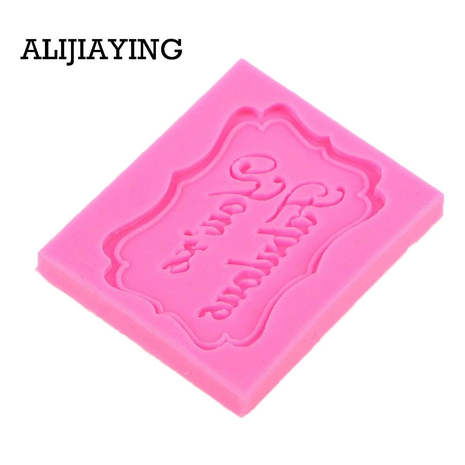 M0438 1Pcs You\'re fabulous Letter form Fondant 3D Silicone Mold , Sugar Craft Tools,Cake decorating Chocolate Mould