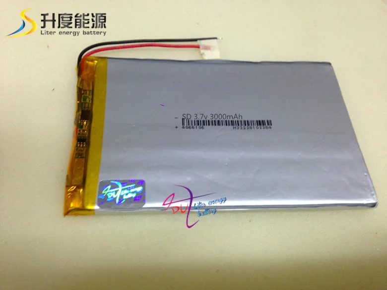 Customized SD4066106 3000mah 3.7v polymer battery cell