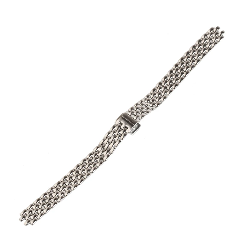 Imagem -05 - Wentula Pulseira para Mulheres Tissot Lovely T058009 Banda Sólida de Aço Inoxidável Bandas de Relógio de Mulher 10 mm