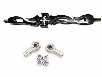 Black CROSS Shift Link Linkage for Harley Softail Dyna Wide Glide FL FX FLH Rod