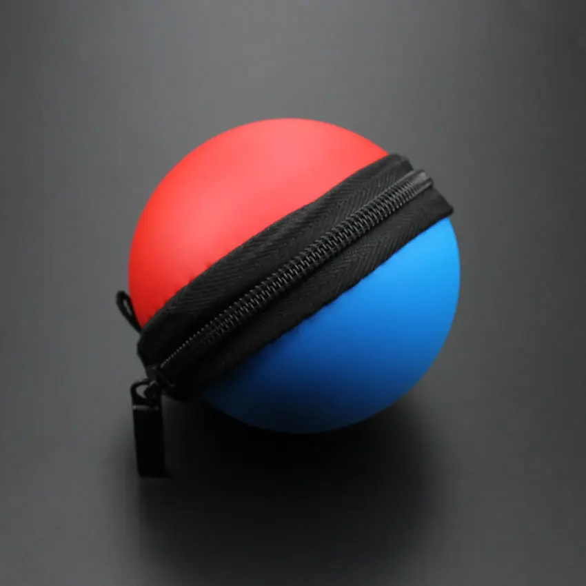 ChengHaoRan Carrying Case Cover for Nintendo Switch Poke Ball Plus Controller Eevee Storage Bag EVA Protective Game Bag