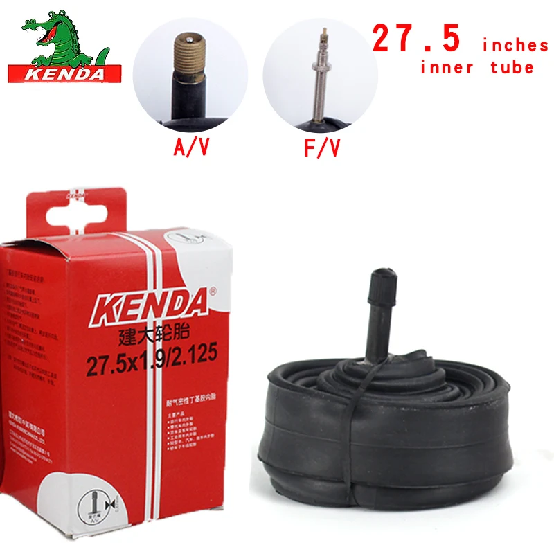 Kenda-Bicycle Inner Tube Rubber Tire, Cycling Rubber Parts, 27 