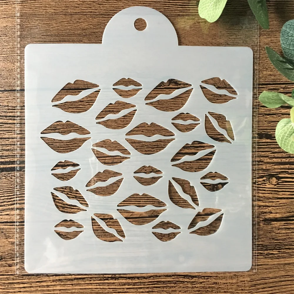 15cm wargi DIY szablony do malowania malowanie kolorowanka szablony do albumu dekoracyjny szablon kartek
