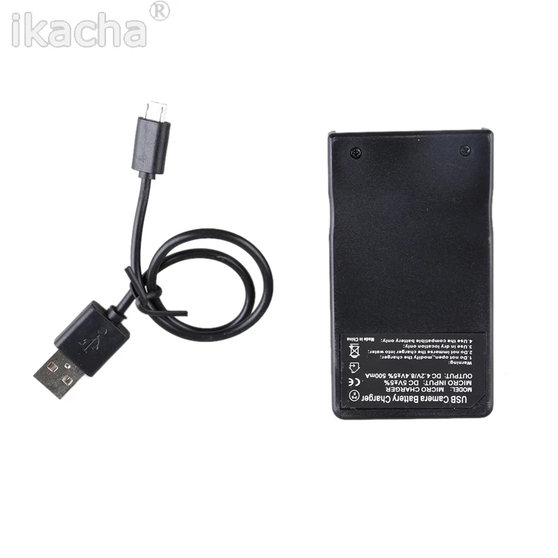 SLB-70A USB Port Digital Camera Battery Charger For Samsung S65 ES70 ST60 ST70 PL80 PL100 SL600 SL630 TL105 TL110 TL125