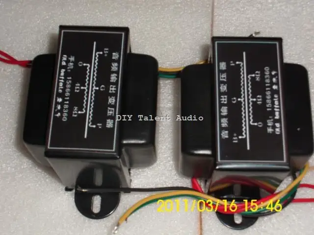 1 pasang Transformator Output Amp Tabung 6W 5k