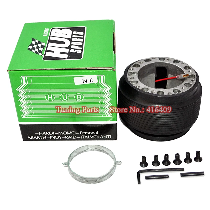 

High Quality N-6 Car Steering Wheel Hub Boss Kit For For Skyline GTR/GTS,S13,S14,Almera,Sunny,Primera