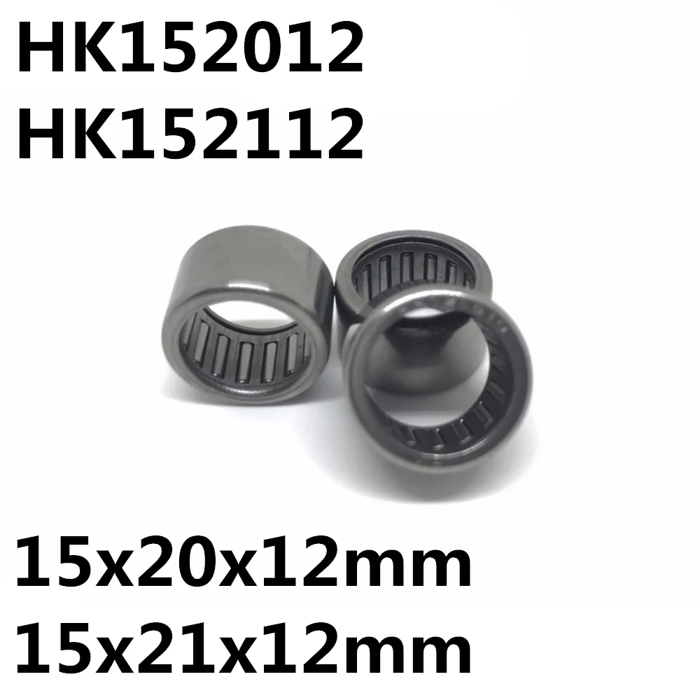 

10pcs HK152012 HK152112 15x20x12 or 15x21x12 mm 7941/15 37941/15 Bearing Shell Type Needle Roller Bearings High Quality HK1512