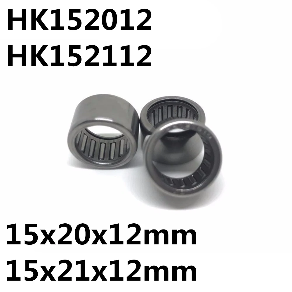 HK152012 HK152112 15x20x12 또는 15x21x12mm 7941/15 37941/15 베어링 셸 타입 니들 롤러 베어링 고품질 HK1512, 10 개