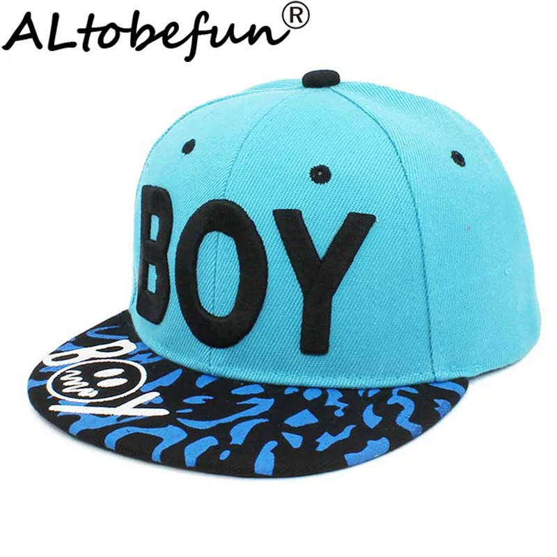 ALTOBEFUN Children Snapback Cap Spring Summer 3-8 Years Old Kid Sun-shading Boy Baseball Cap Adjustable Girl Hip Hop Hat CC904